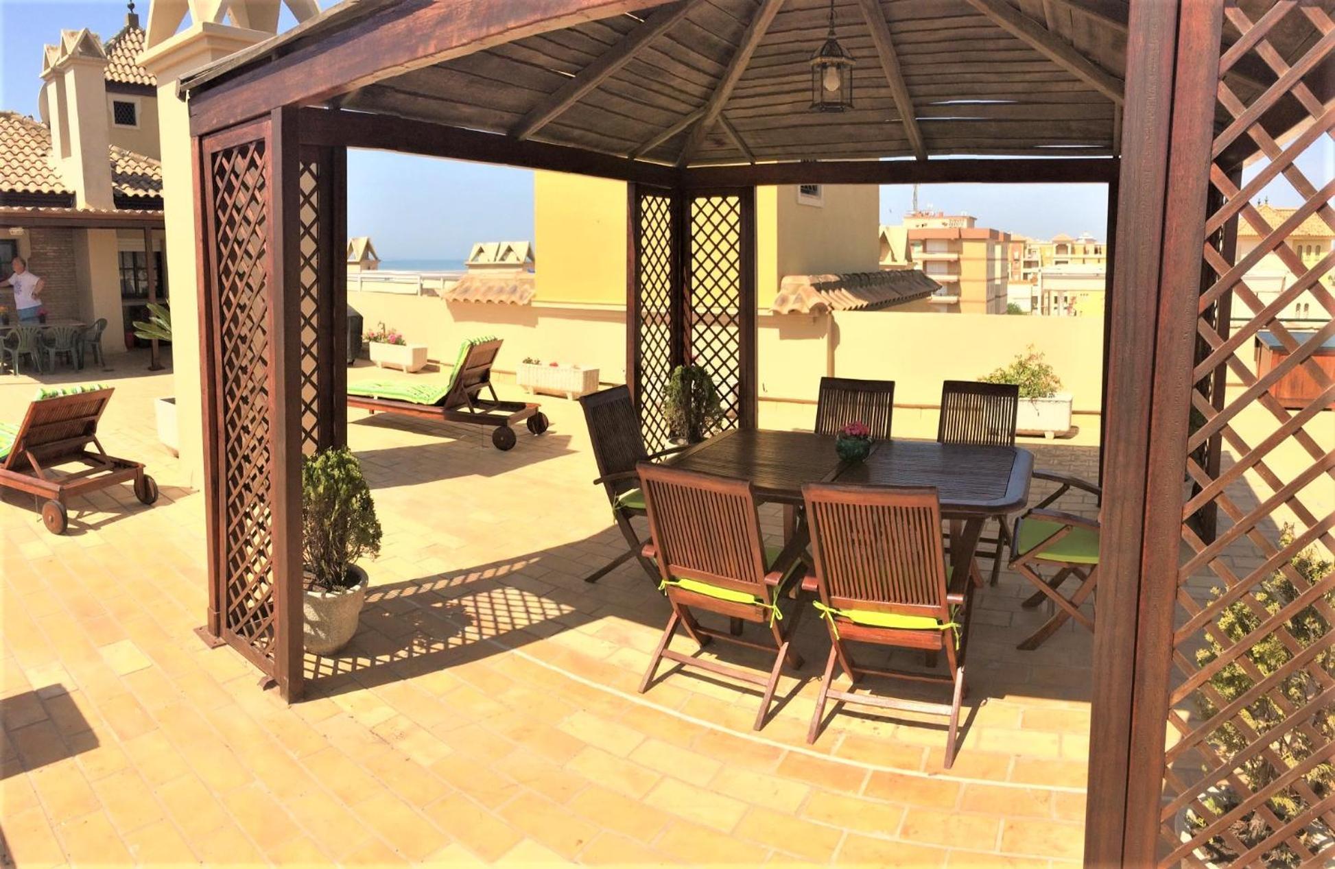 Alcaudon Appartement Isla Canela Buitenkant foto