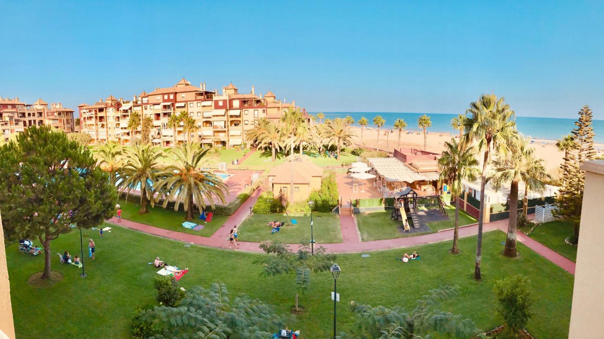 Alcaudon Appartement Isla Canela Buitenkant foto
