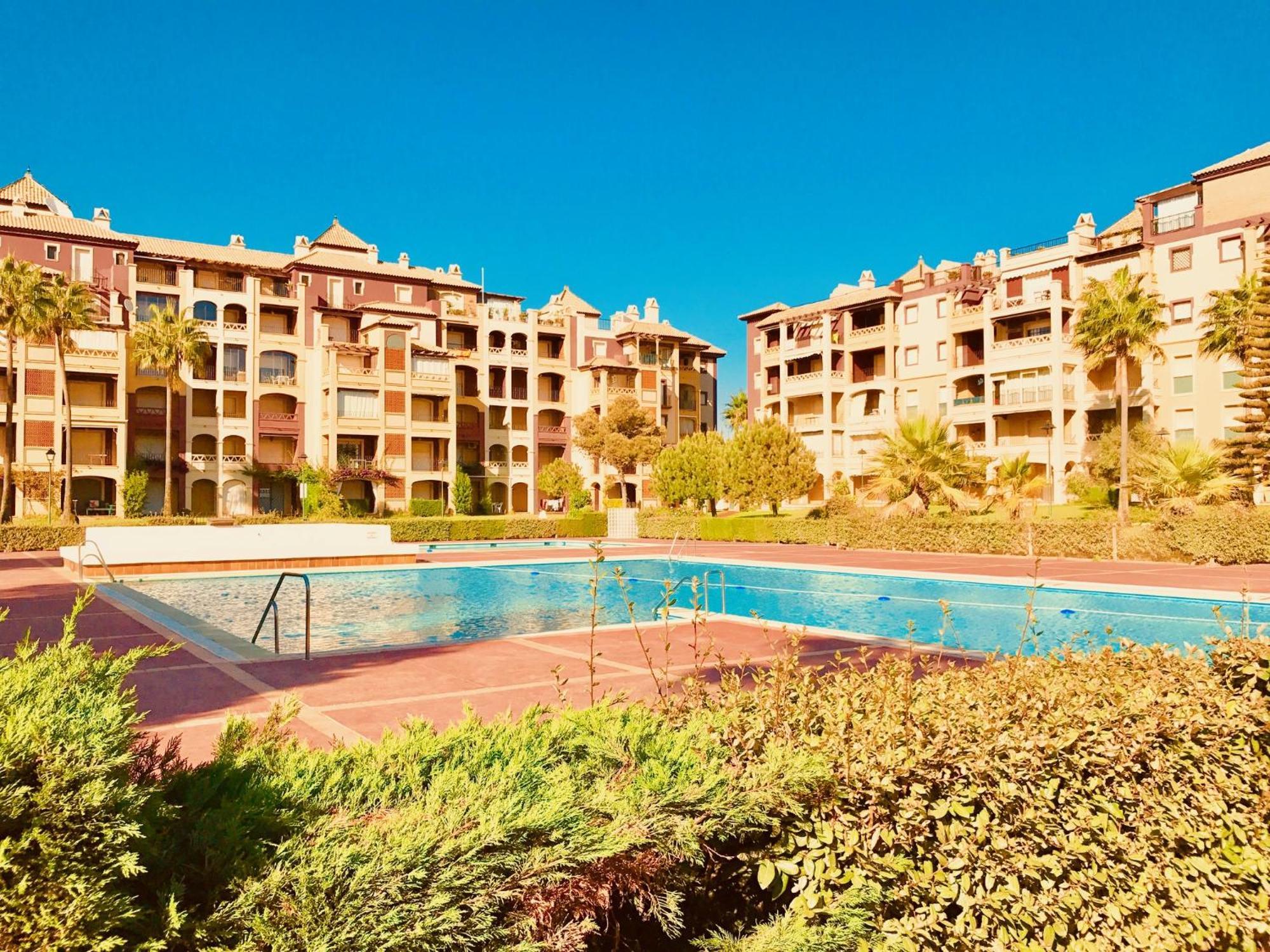 Alcaudon Appartement Isla Canela Buitenkant foto