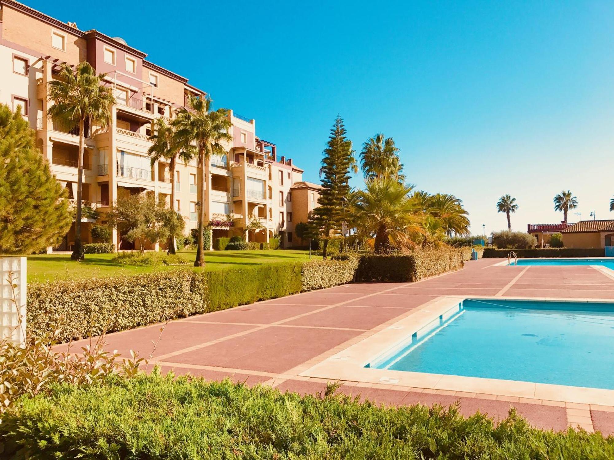 Alcaudon Appartement Isla Canela Buitenkant foto