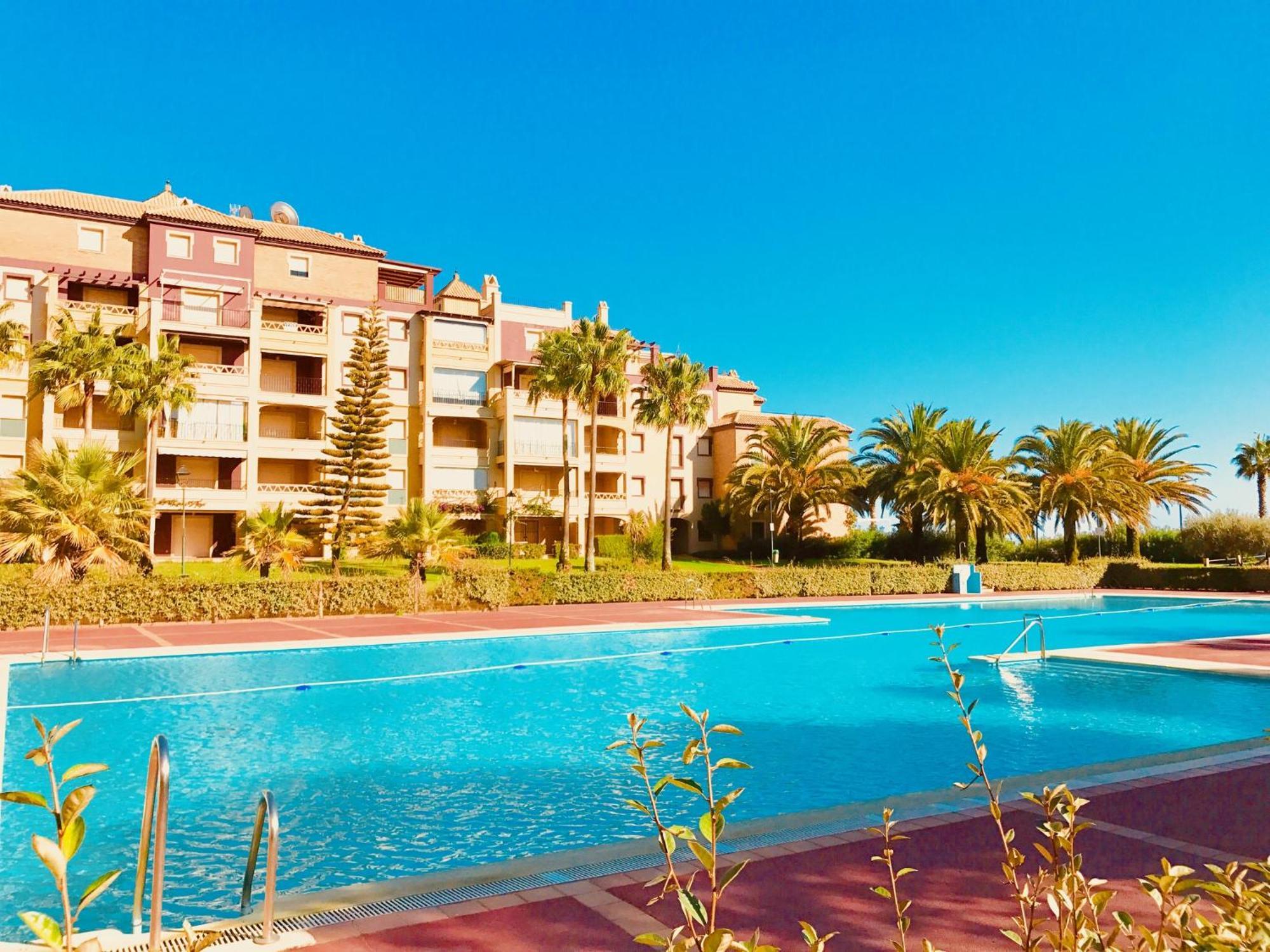 Alcaudon Appartement Isla Canela Buitenkant foto
